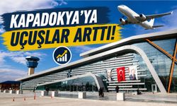 Kapadokya Havalimanı'nda yoğun sezon! Uçuşlar arttı
