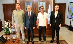 Vali Hüseyin Kök, EMŞAV yönetimini kabul etti