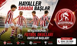 Nevşehirspor Futbol Okulları kapılarını açtı! Kayıtlar başladı