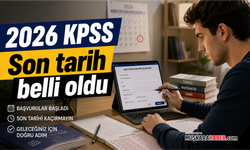 2026 KPSS başvuruları başladı: İşte başvuru tarihleri ve sınav takvimi