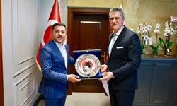 Başkanı Arı’dan Başsavcı Çalış’a hayırlı olsun ziyareti
