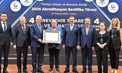 Nevşehir iş dünyasına gurur: NTSO sertifikasını Bakan Bolat’tan aldı