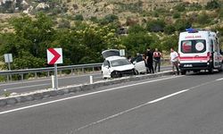 Ürgüp Babayan Kavşağı’nda kaza: 1 yaralı