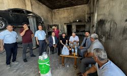 Lale Sanayi’deki yangın sonrası esnafa destek mesajı