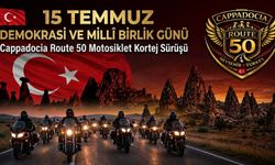 Nevşehir’de 15 Temmuz’da bayraklar motorlarla dalgalanacak
