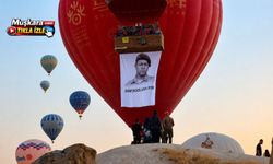 Kapadokya’da 15 Temmuz şehitlerinin fotoğrafları gökyüzüne yükseldi