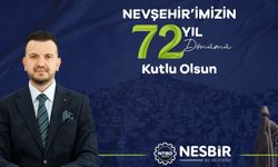 Mustafa Ertaş'tan Nevşehir'in il oluşunun 72. yıl dönümü mesajı