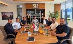 AK Parti’den NEVSAC Metal’e tebrik ziyareti