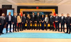 Mustafa Ertaş ve beraberindeki heyetten Başsavcı Çalış’a ziyaret