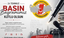 "Hakikatin peşinden koşan tüm meslektaşlarımızın mücadele günü kutlu olsun"