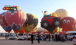 Kapadokya’da gökyüzü renklenecek: 30 figürlü balon havalanıyor