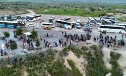 Kapadokya’da gün doğumu sessiz kaldı: Balonlar havalanamadı