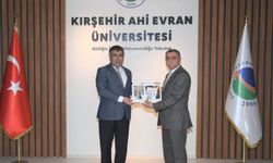 Rektör Aktekin’den Kırşehir İl Jandarma Komutanı Yıldırım'a ziyaret