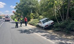 Nevşehir çevre yolunda kaza: Sürücü yaralandı