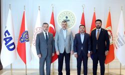 Nevşehir heyeti Bakan Çiftçi ile görüştü