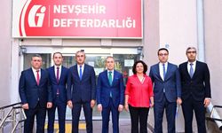 Vali Kök Nevşehir Defterdarlığındaki çalışmaları yerinde inceledi