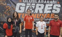 Hacıbektaşlı genç kızlardan uluslararası başarı: İki madalya birden