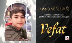 Ürgüp’te 16 yaşındaki Hasan Buğra Ünlü vefat etti