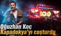 Oğuzhan Koç’un sevilen şarkıları Kapadokya’da yankılandı