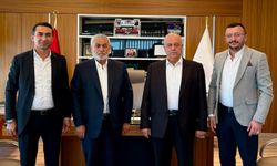 Mustafa Şen’den NTSO Başkan Adayı Öbekli’ye ziyaret
