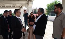 Avanos Yarı Olimpik Yüzme Havuzu Projesi yerinde incelendi