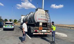 Nevşehir’de tehlikeli madde taşıyan araçlara sıkı denetim
