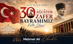 Öbekli’den 30 Ağustos mesajı: “Bağımsızlığımızın tescili”