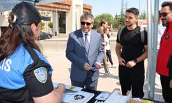 Rektör Aktekin emniyet standında: NEVÜ’de güvenli kampüs gündemi