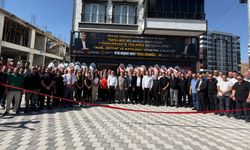 Babaoğlu seçim bürosunu açtı: İş dünyasından yoğun katılım