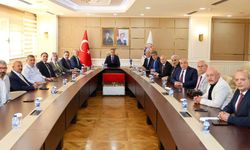 Basın temsilcilerinden Karabük Valisi'ne ziyaret