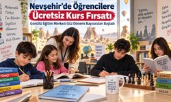 Nevşehir’de öğrencilere ücretsiz kurs fırsatı: Başvurular başladı