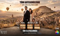 Kapadokya’da çekilen “Sevdan Bir Ateş” ilk bölümüyle zirveye çıktı