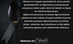 Öbekli’den Turgutlu’daki silahlı saldırıya sert tepki