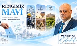 Mehmet Ali Öbekli’den dikkat çeken seçim mesajı: Rengimiz Mavi