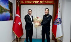 Başkan Arı’dan Emniyet Müdürü Dallı’ya hayırlı olsun ziyareti