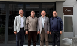 NTB seçimleri öncesi Salaş’tan ziyaret: Korkutmaz ile bir araya geldi