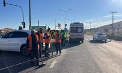 Nevşehir’de kavşakta iki araç çarpıştı: Sürücü yaralandı