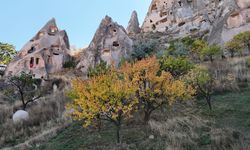 Kapadokya’da doğa renk değiştirdi! İşte eşsiz manzaralar