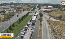 Nevşehir’de trafik havadan da takip ediliyor!