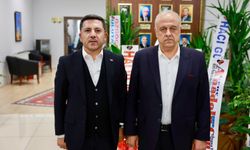 Başkan Arı’dan NTSO Başkanı Öbekli’ye hayırlı olsun ziyareti