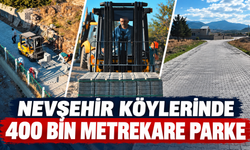 Nevşehir’de köy yolları için 400 bin metrekarelik yatırım