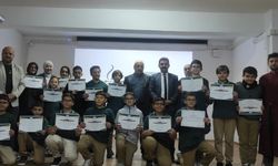 Nevşehir’de 16 öğrenci okçu oldu: Yaylarını törenle teslim aldılar