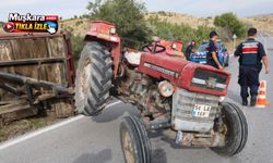 Nevşehir’de traktör römorku devrildi: 2’si çocuk 3 yaralı