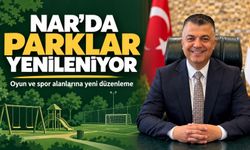 Nar’da yeşil alan ve spor yatırımları birlikte ilerliyor