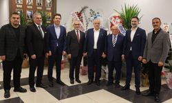 NEVBİAD Başkanı Tekin’den Öbekli ve Aldemir’e hayırlı olsun ziyareti