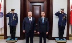 Vali Kök’ten Emniyet Genel Müdürü Ali Fidan’a ziyaret
