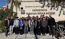 Öğrenciler Avanos’ta kültür yolculuğuna çıktı