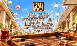Ürgüp’te zarlar turnuva için atılacak: Tavla tutkunlarına çağrı!