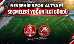 Nevşehir’de gençler futbolcu olmak için sahaya çıktı!