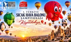 Kapadokya semalarında şampiyonluk yarışı: Balon pilotları buluşuyor